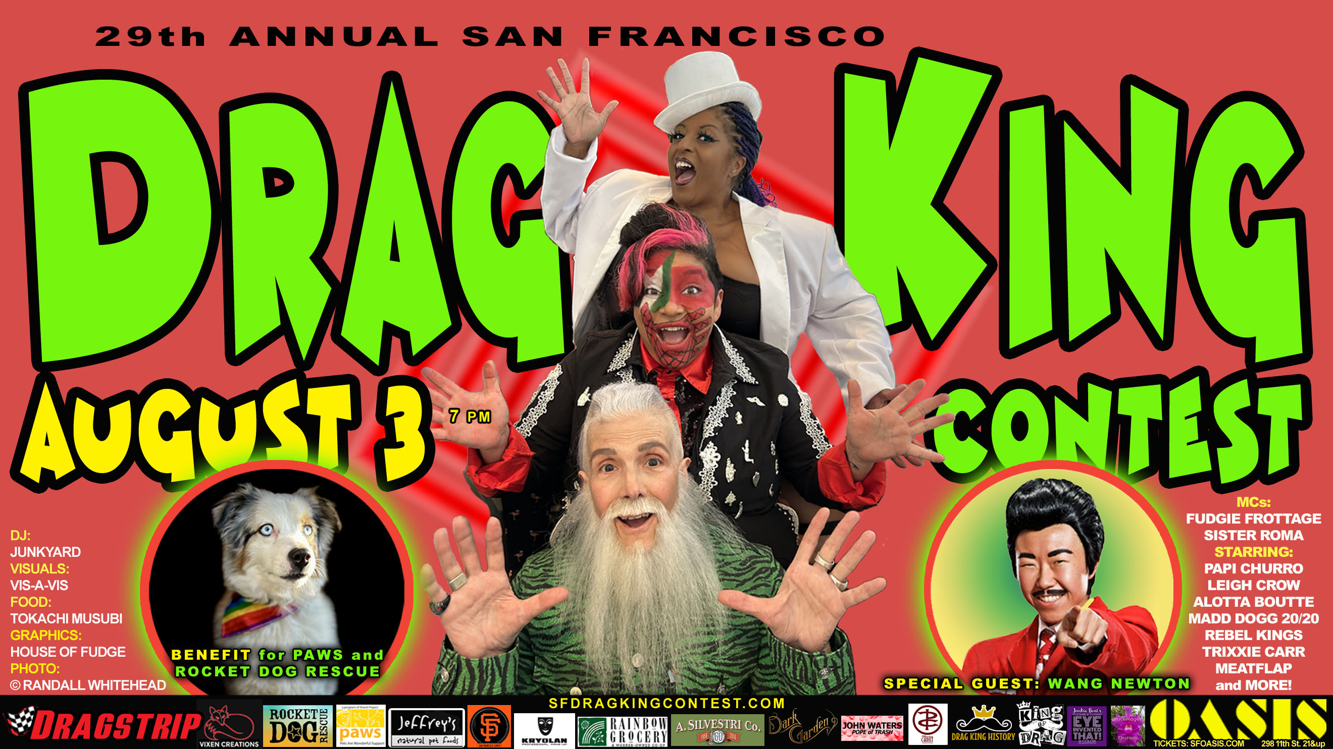 29th San Francisco Drag King Contest, 2025